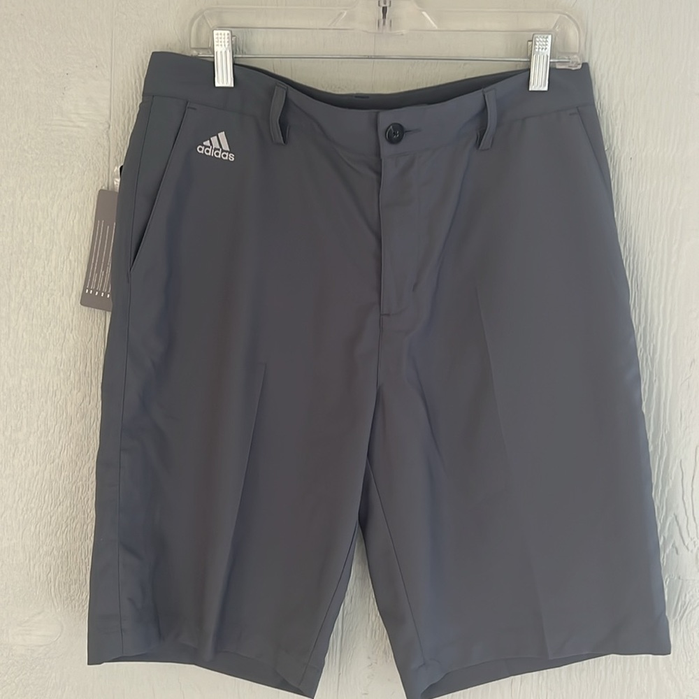 Adidas 3-Stripe Climalite Performance Golf Shorts NWT